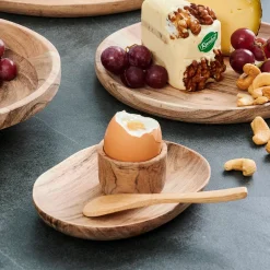 Platos<CASA Acacia Chic Plato Pata Tapas Natural