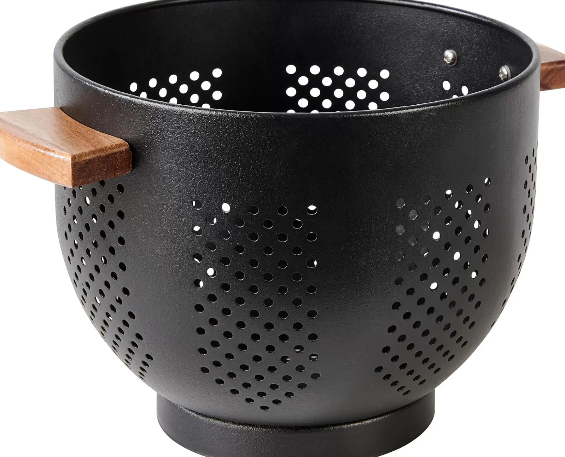 Escurridores<CASA Acacia Lux Escurridor Negro, Natural