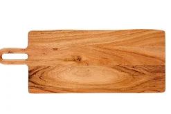 Fuentes Para Servir<CASA Acacia Style Tabla Para Servir Y Cortar Natural