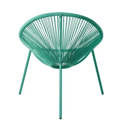 Sillas Lounge<CASA Acapulco Silla Lounge Aguamarina