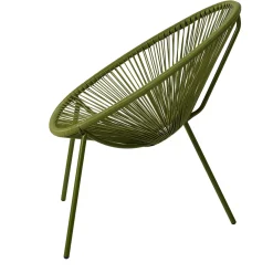 Sillas Lounge<CASA Acapulco Silla Lounge Verde