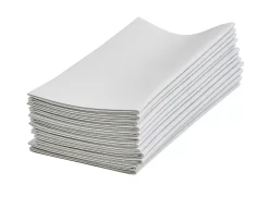 Servilletas<CASA Airlaid Servill./Cubiert. Juego De 12 Gris