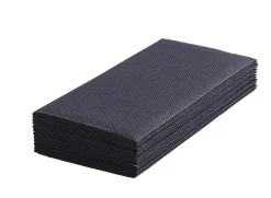Servilletas<CASA Airlaid Servill./Cubiert. Juego De 12 Negro