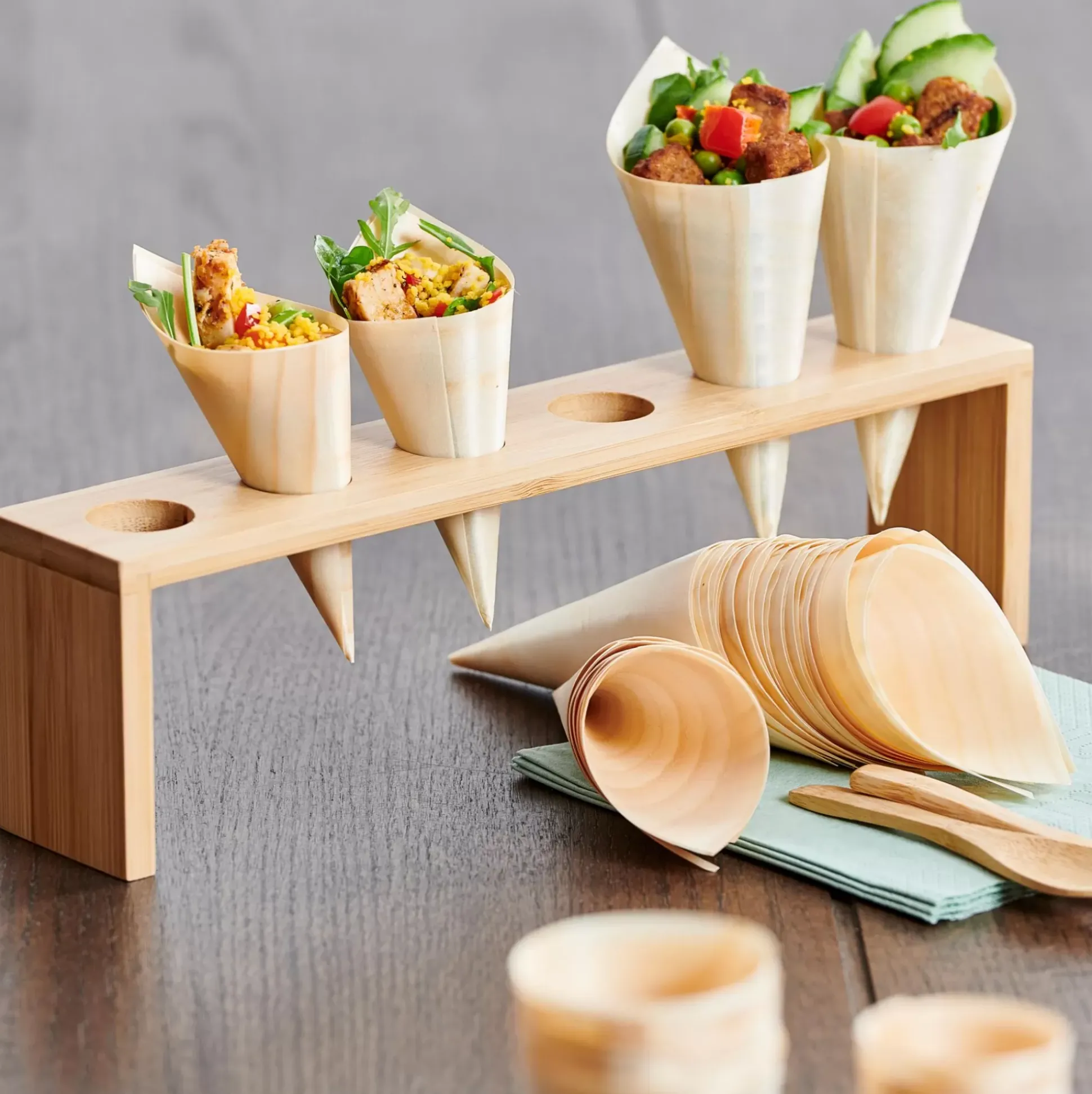 Aperitivo Y Tapas<CASA Apero Soporte Para Cucuruchos Natural