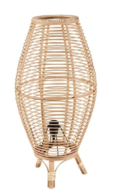 Figuras Decorativas<CASA Arzu Lampara De Pie E27 Natural