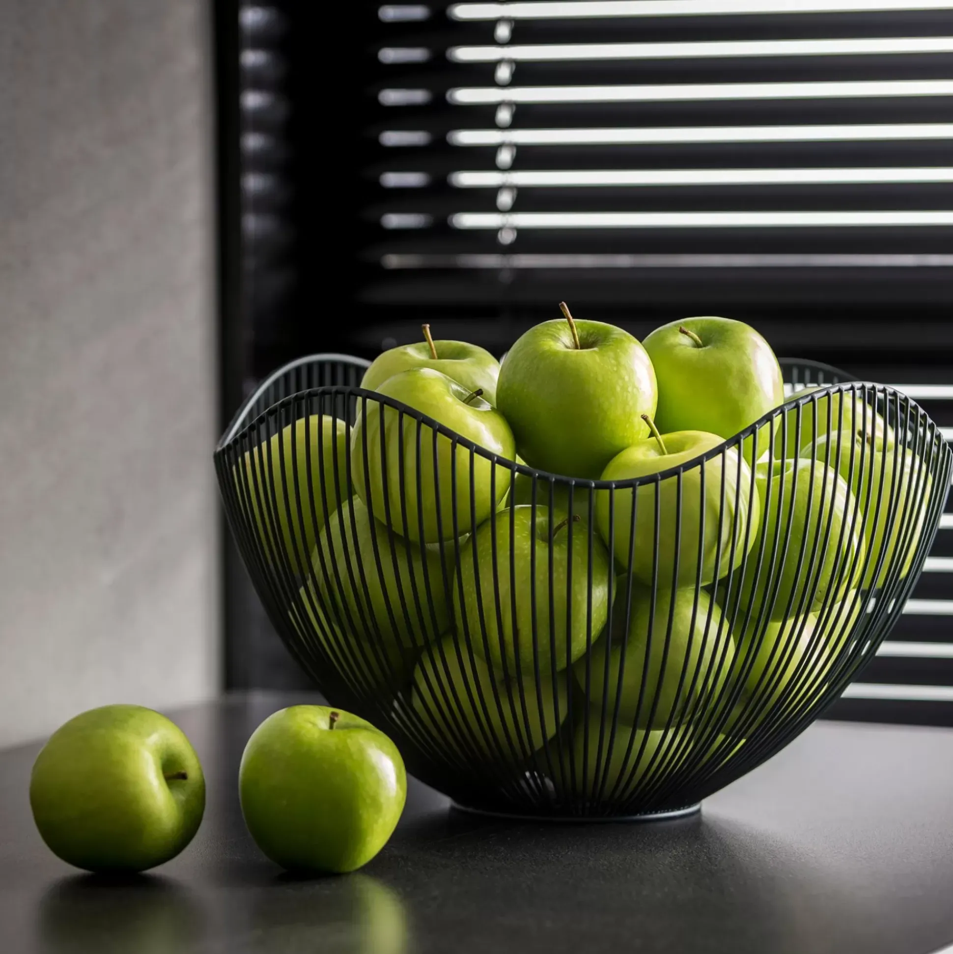 Accesorios De Cocina<CASA Aster Frutero Negro