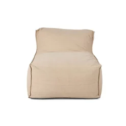 Sofás<CASA Bagie Sillon Puf Beis