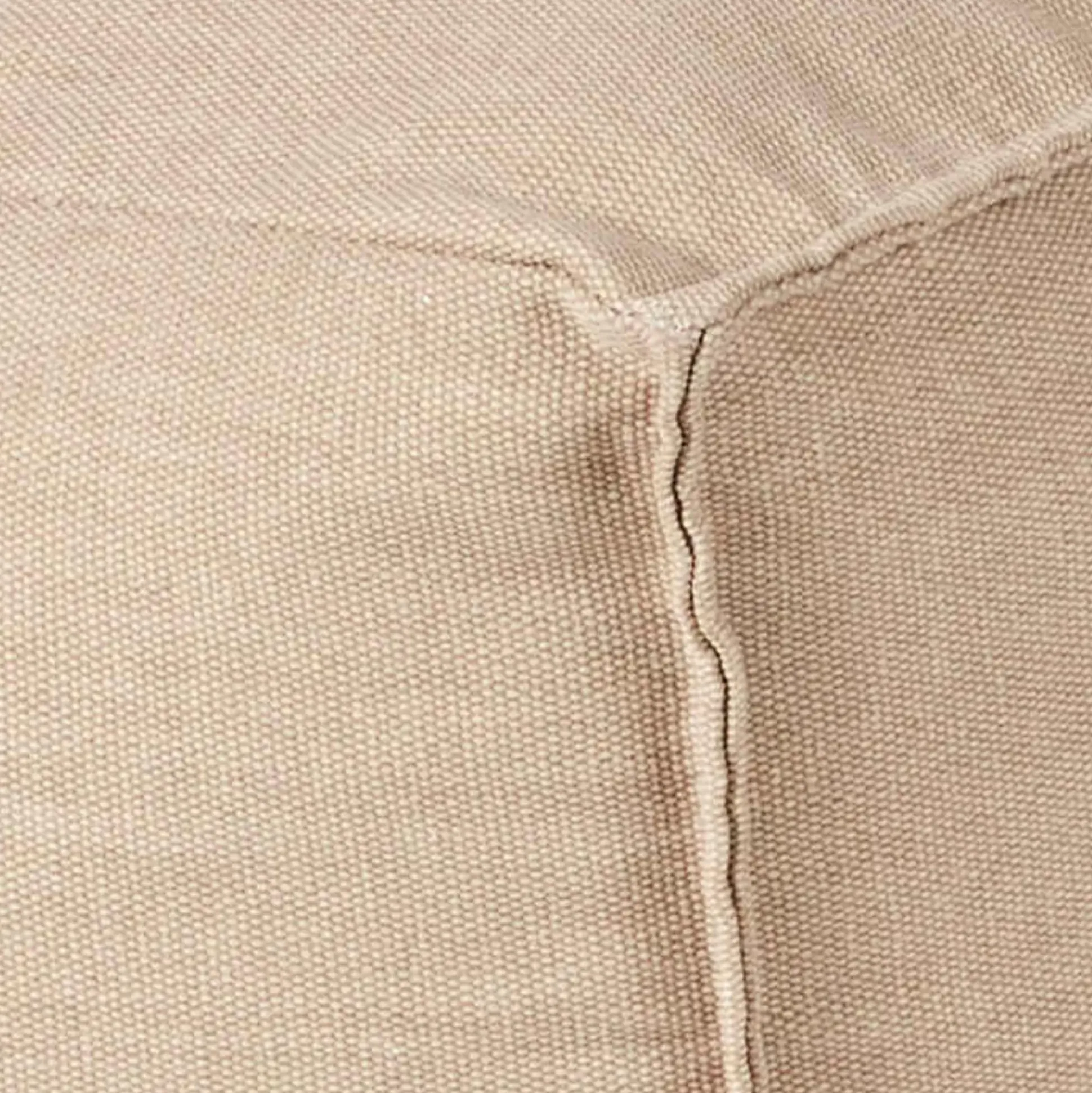 Sofás<CASA Bagie Sillon Puf Beis