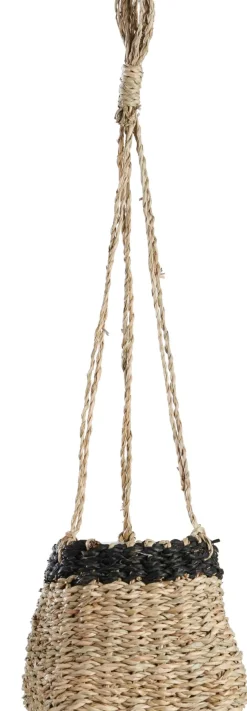 Colgadores Para Plantas<CASA Baku Macetero Colgante Negro, Natural