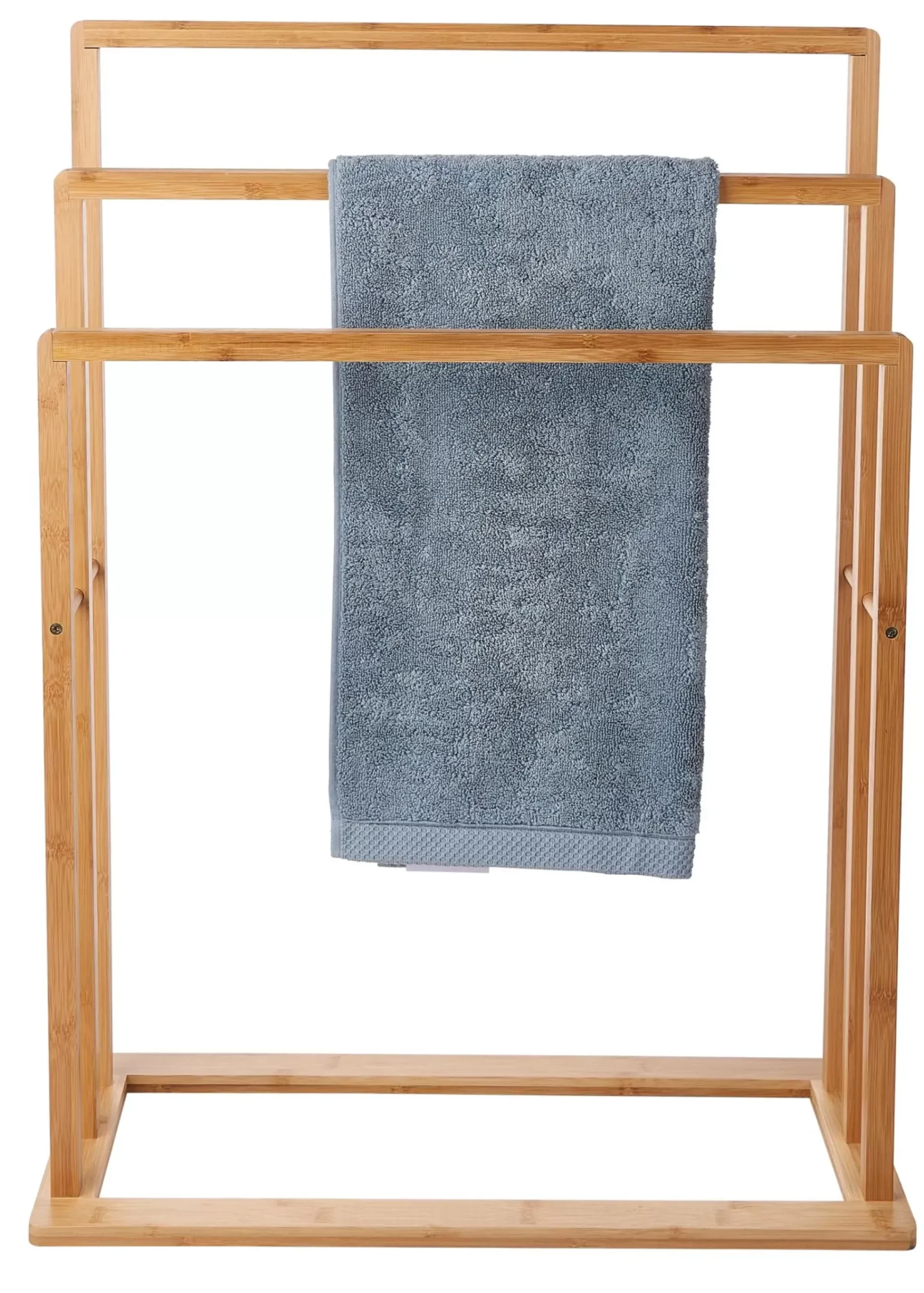 Muebles De Baño<CASA Bamboo Toallero Natural