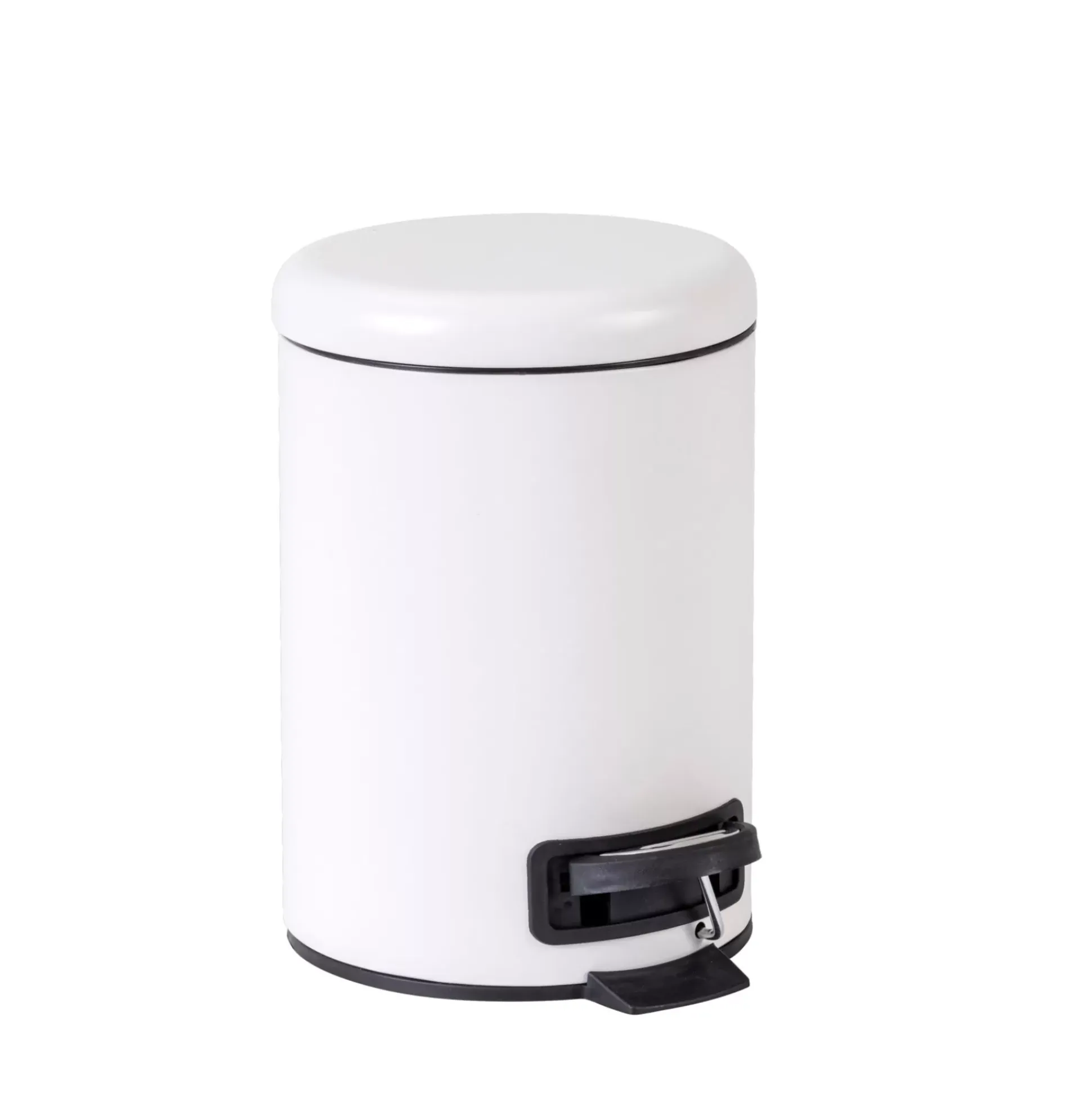 Cubos De Basura<CASA Basic White Cubo Con Pedal Blanco