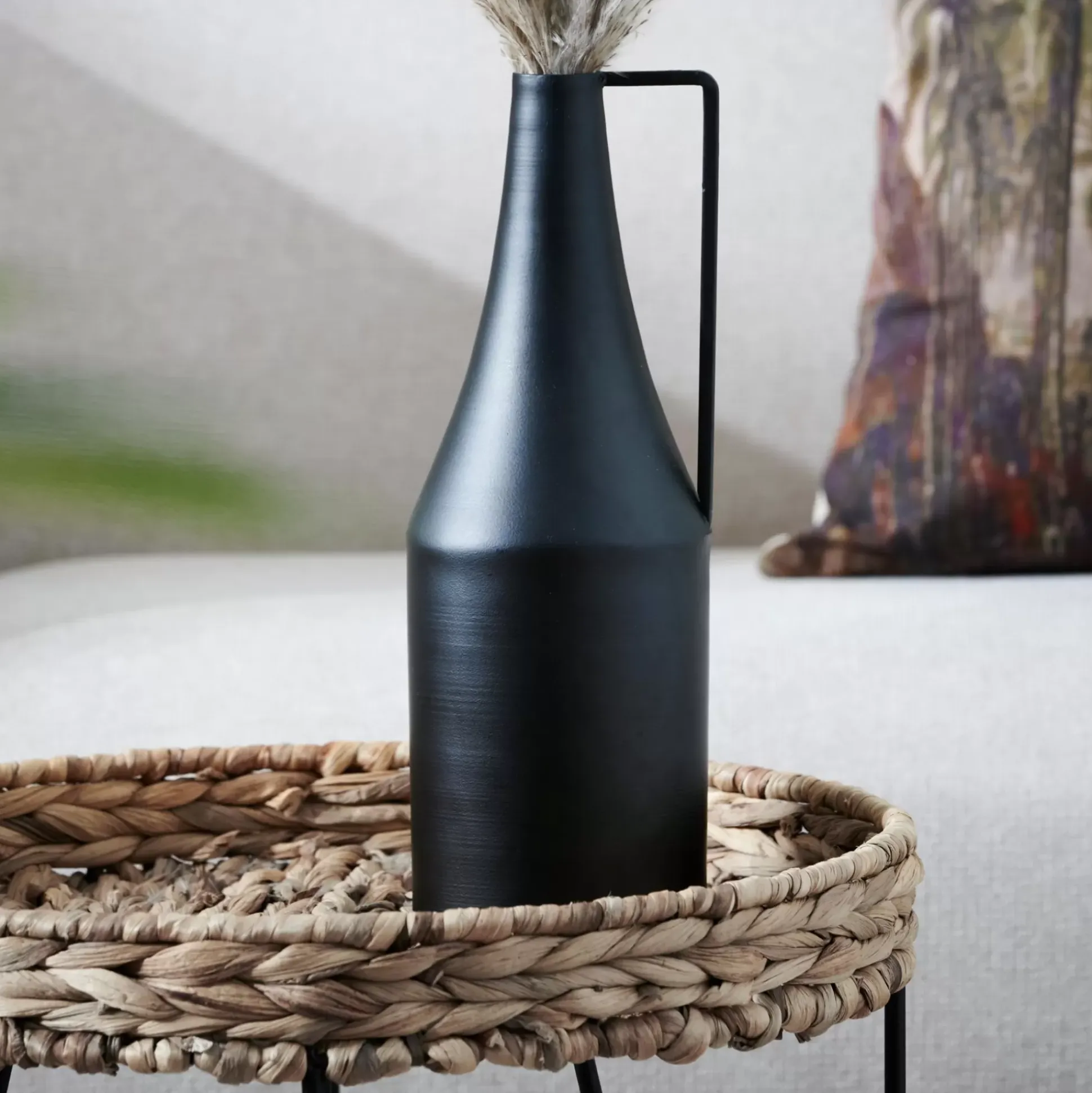 Floreros<CASA Basta Florero Negro