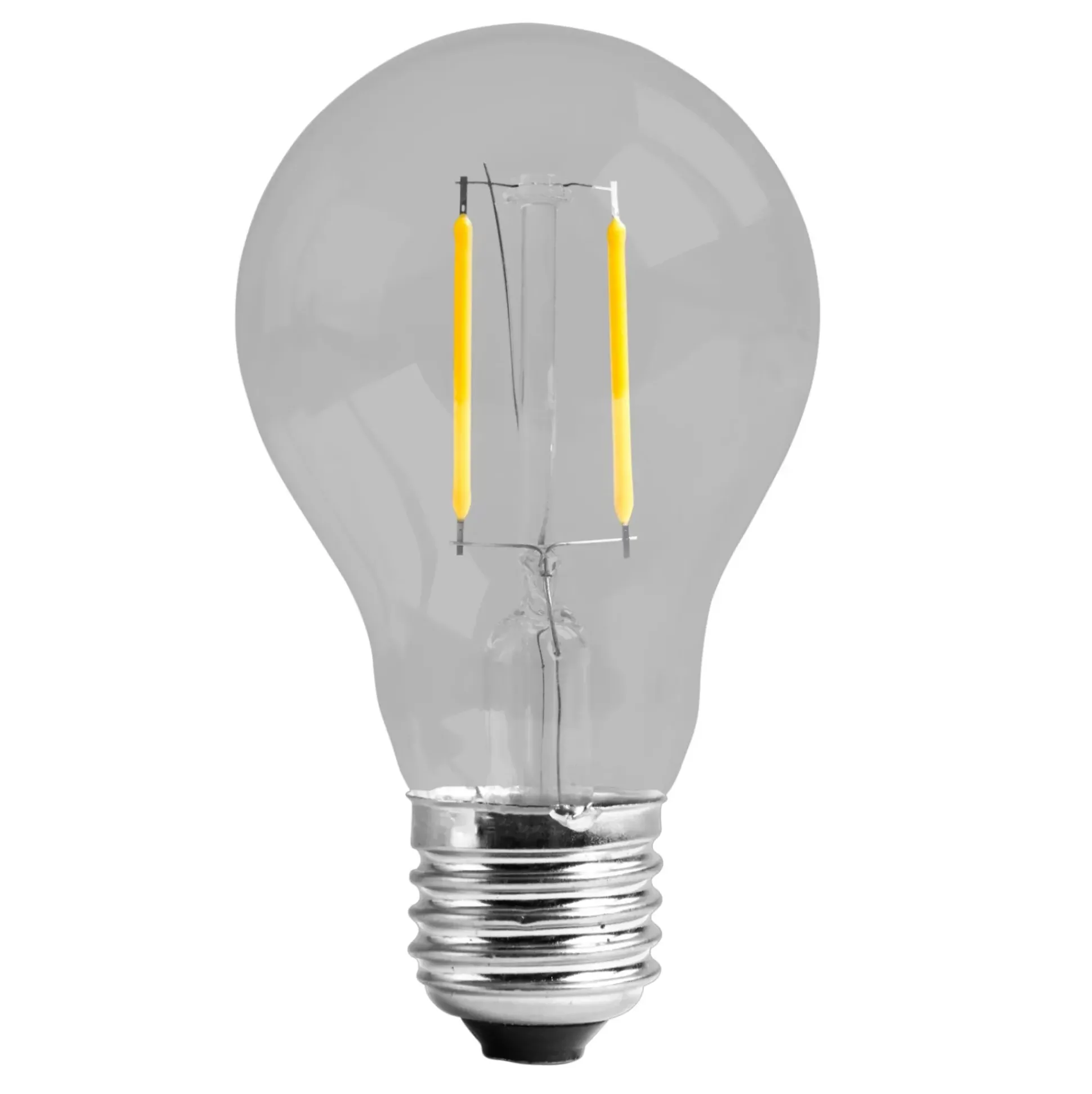 Guirnaldas De Luz<CASA Bati Pila Bombilla E27 Transparente