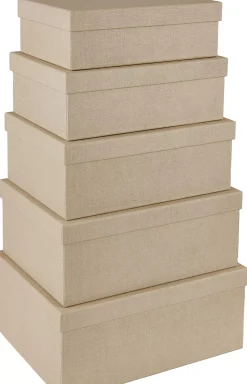 Cajas De Almacenamiento<CASA Bigso Caja De Almacenaje M Natural