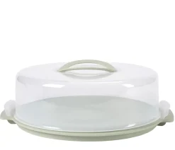 Instrumentos De Cocina<CASA Bioline Bandeja Con Tapa Para Tartas Menta