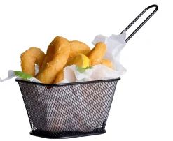 Aperitivo Y Tapas<CASA Black Cesta Para Servir Negro