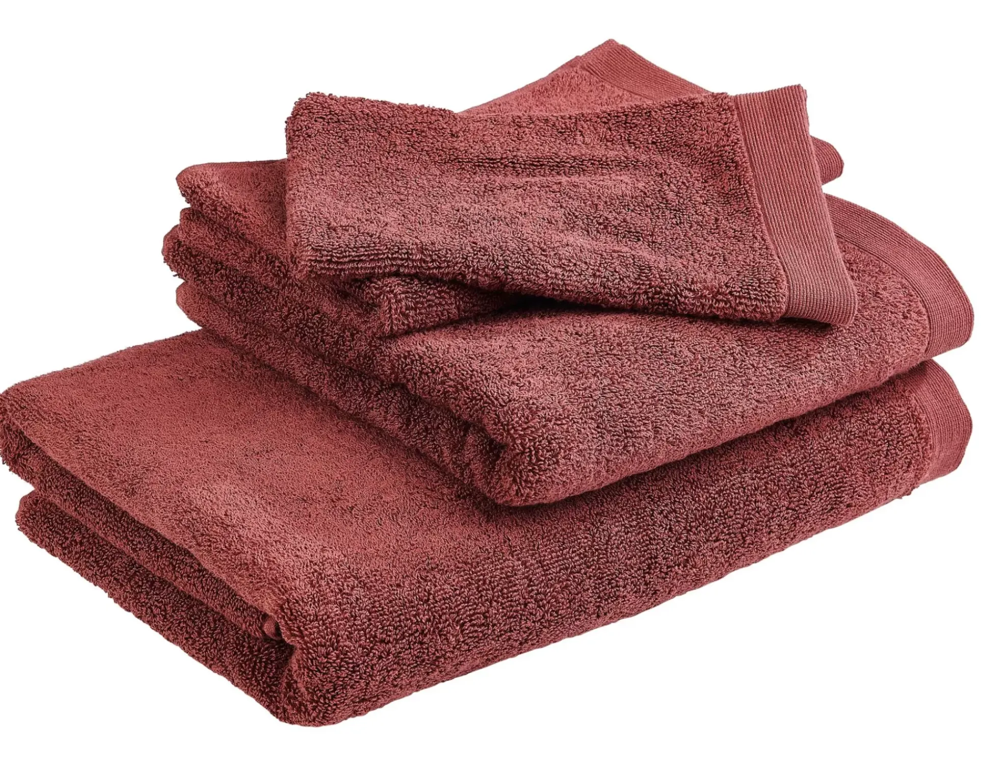 Toallas<CASA B-Lux Toalla Rojo