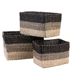 Cestas De Cajonera<CASA Bobo Cesta Negro, Natural