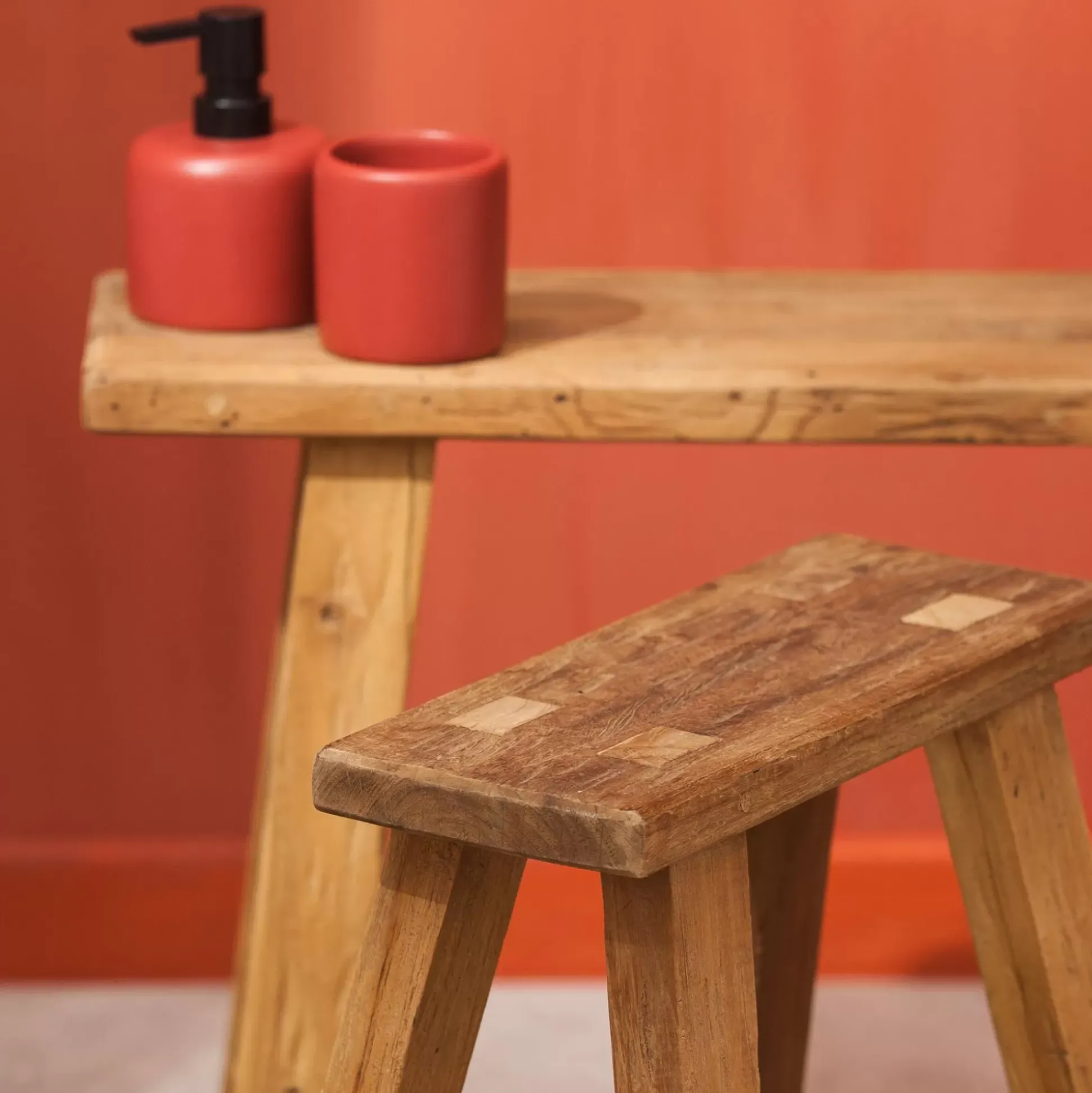 Taburetes<CASA Bryce Taburete Natural