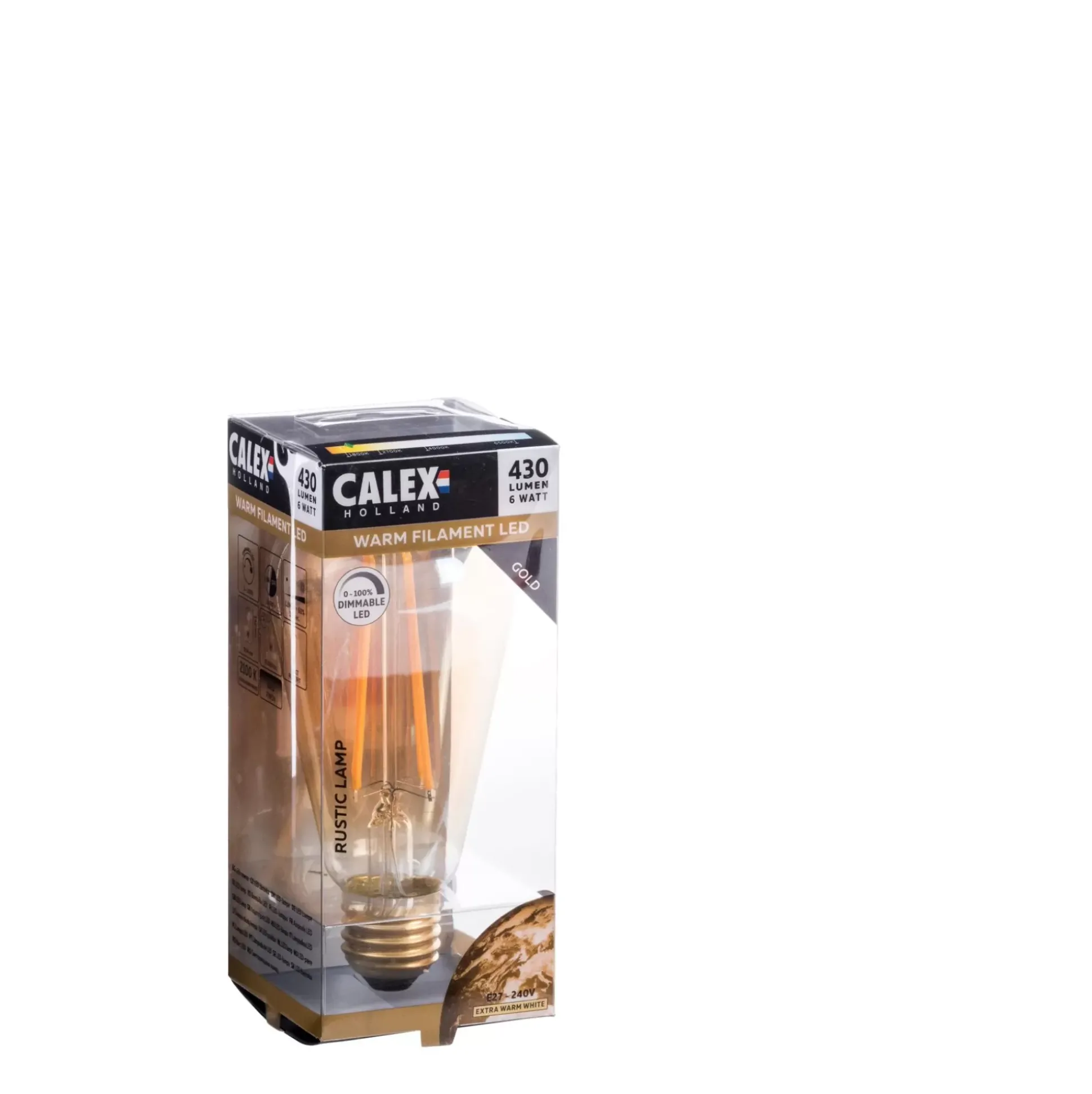 Lámparas Led<CASA Calex Lampara Rustica 2100K