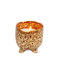 Velas<CASA Ceramic Vela En Maceta Marron