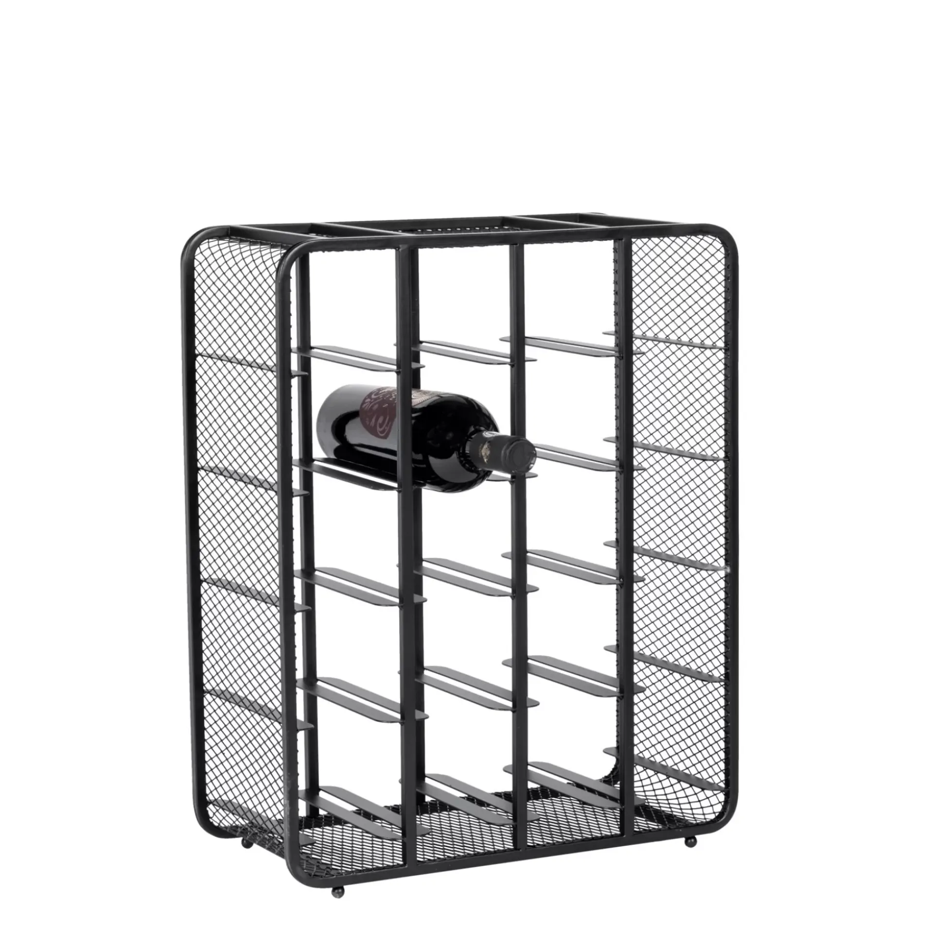 Accesorios Vino<CASA Chato Botellero Negro