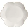 Platos<CASA Dahlia Flower Plato Blanco