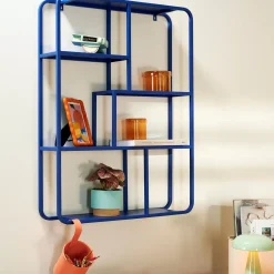 Estanterías<CASA Dax Estanteria P/Colgar Azul Azul
