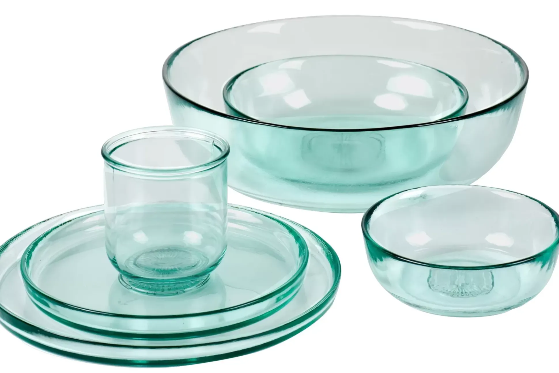 Platos<CASA Dune Plato Transparente