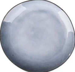 Platos<CASA Earth Ice Plato De Postre Azul Claro