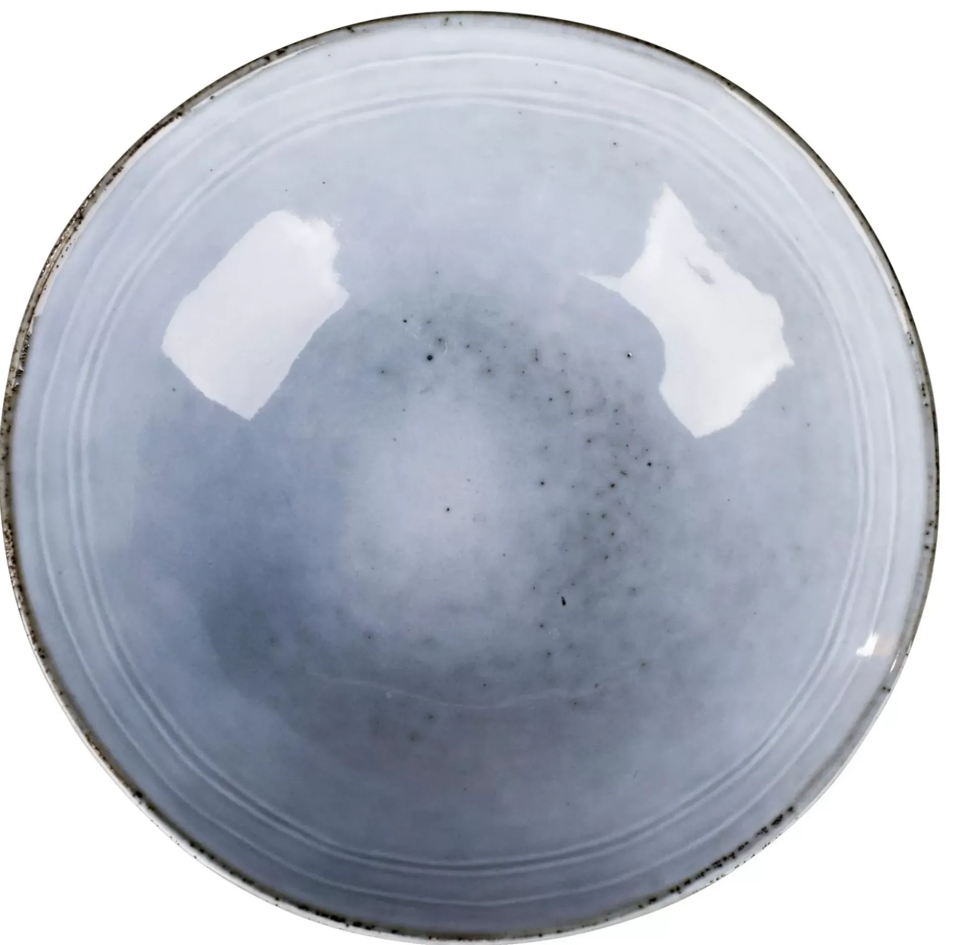 Platos<CASA Earth Ice Plato Hondo Azul Claro