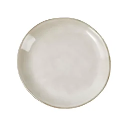 Platos<CASA Earth Marl Plato De Postre Crema