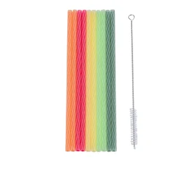 Accesorios Coctéles<CASA Eco Party Reutilizable Con Cepillo Mezcla De 5 Colores