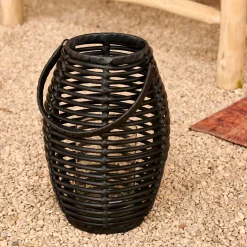 Iluminación Exterior<CASA Ellips Farolillo Negro