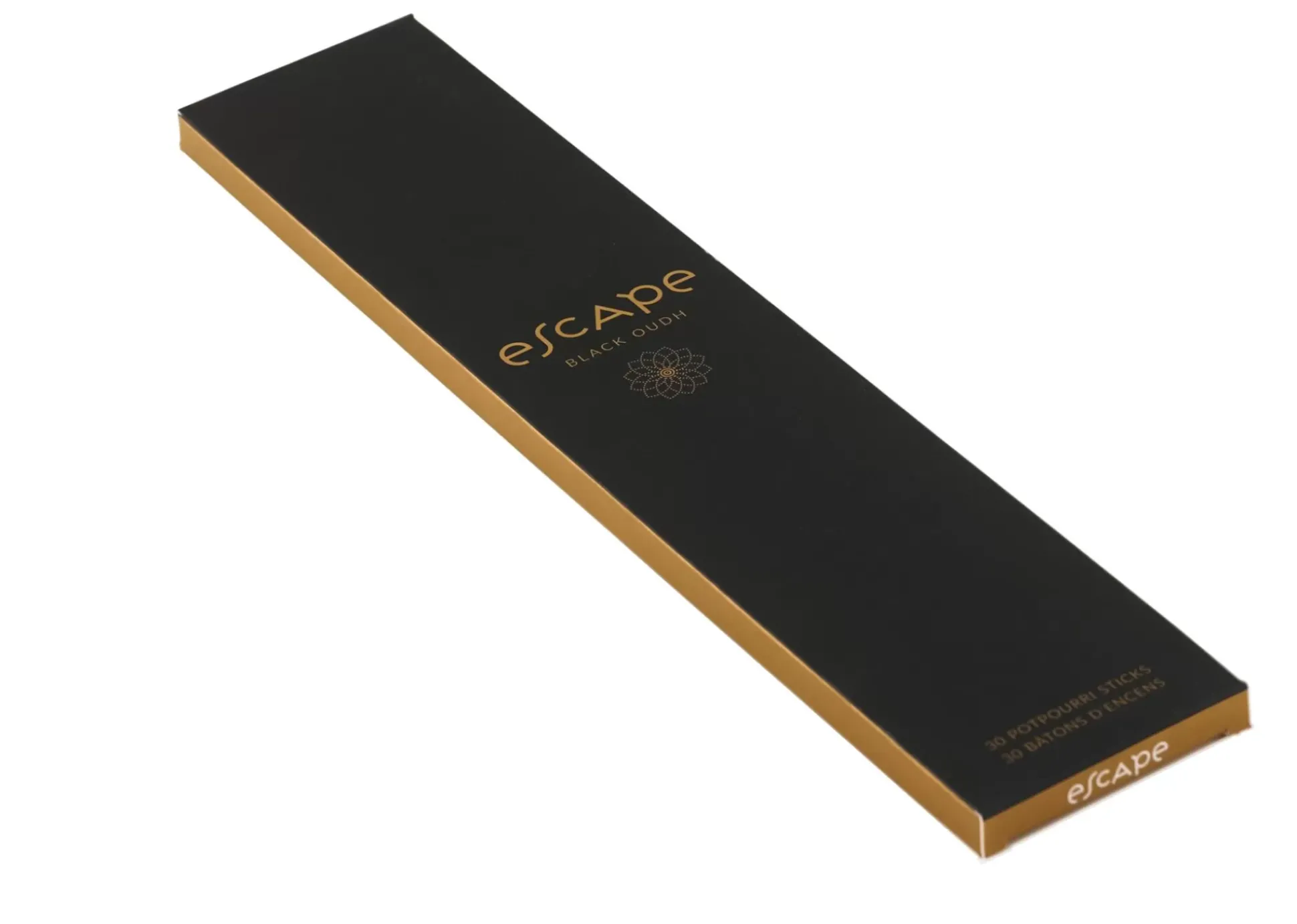 Articulos Aromáticos<CASA Escape Black Oudh Incienso 30 Palillos Negro