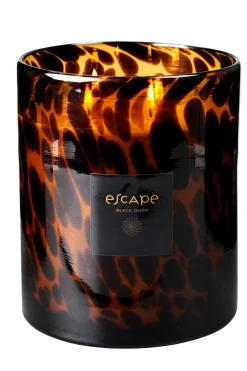 Velas<CASA Escape Black Oudh Negro, Marron, Ocre