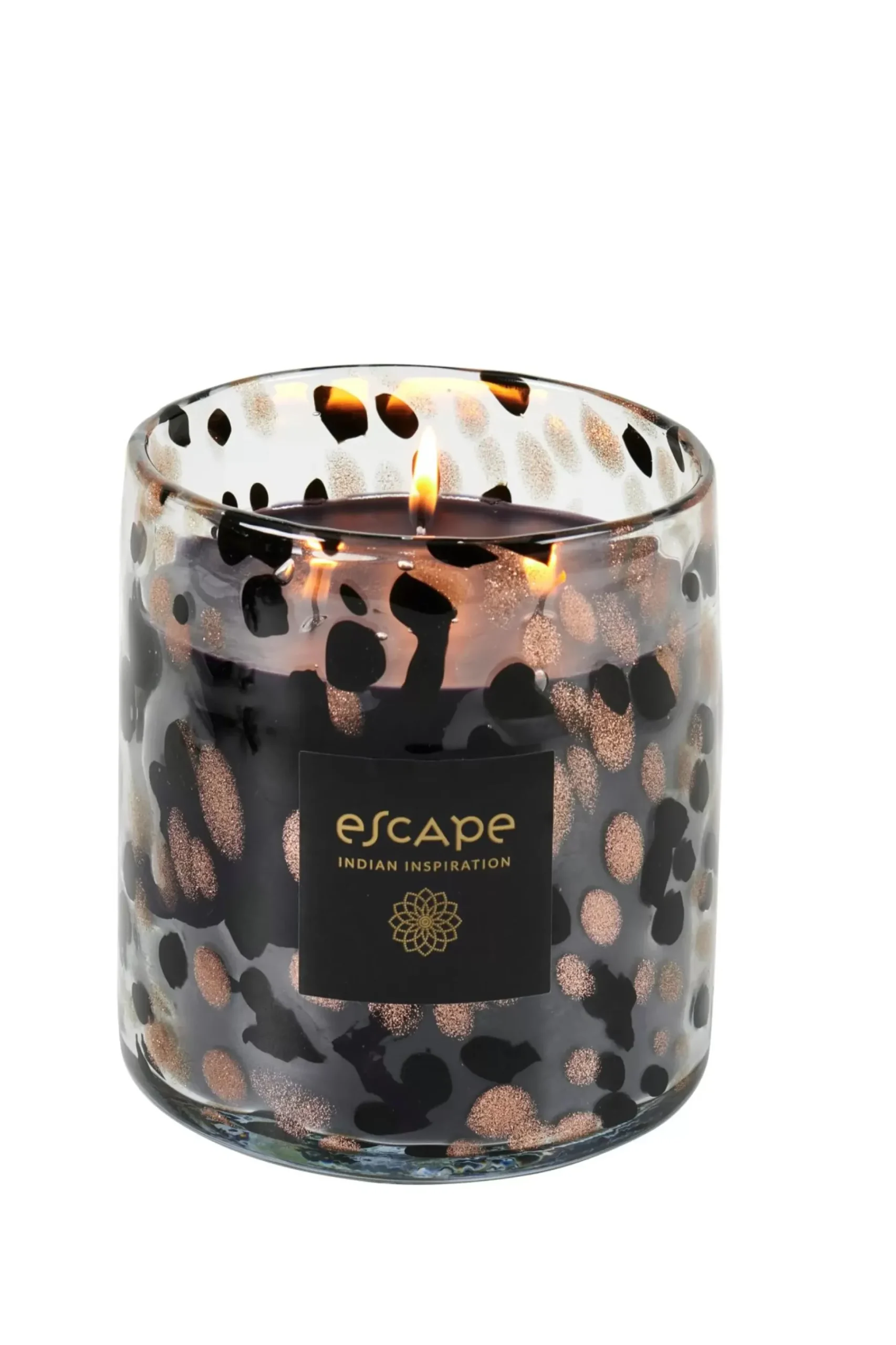 Velas<CASA Escape Indian Inspiration Vela Perfumada Xl Negro, Cobrizo, Multicolor