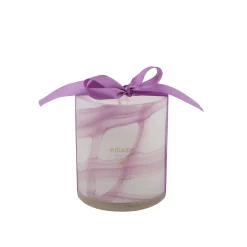 Velas<CASA Escape Purple Iris Vela Perfumada En Vaso Morado Claro