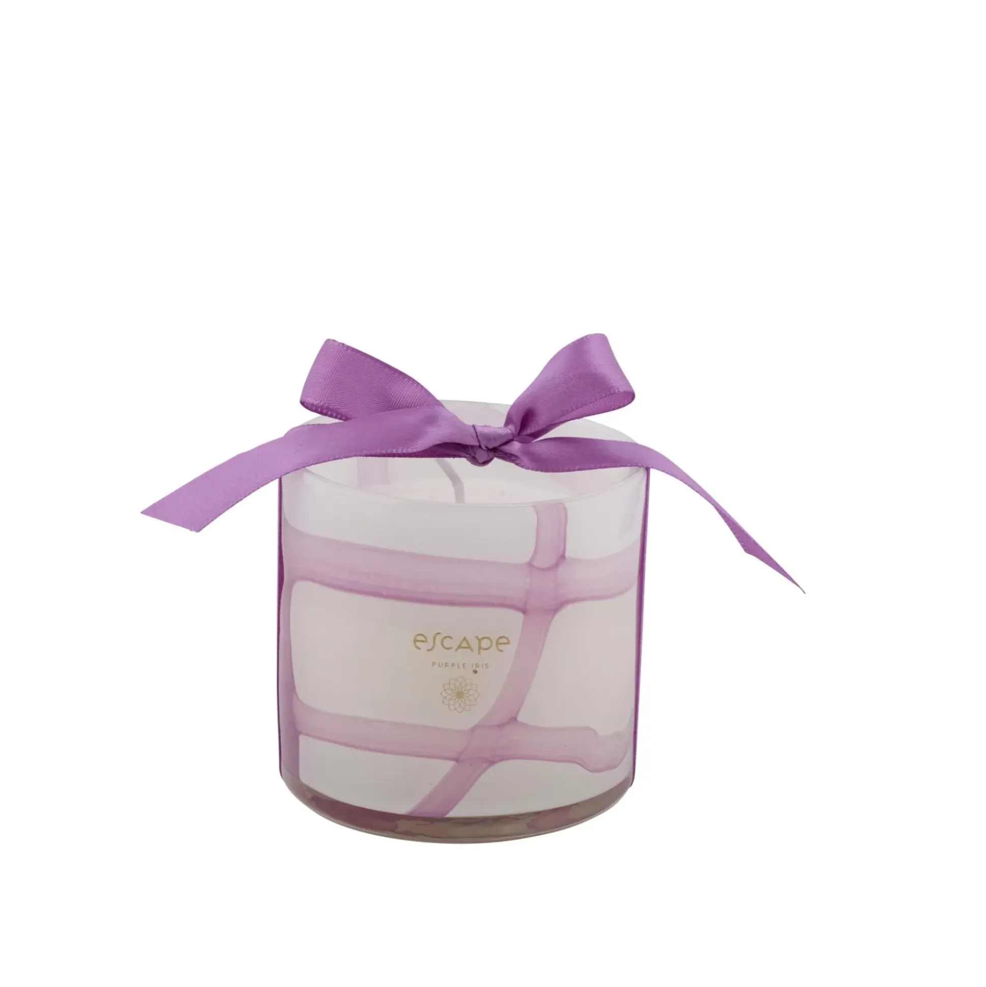 Velas<CASA Escape Purple Iris Vela Perfumada En Vaso Morado Claro