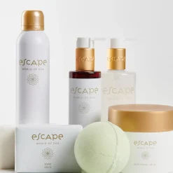 Tratamiento Corporal<CASA Escape World Of Goa Bola Efervescente Blanco