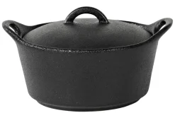 Fuentes De Horno<CASA Fero Cazuela Para Horno Con Tapa Negro