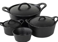 Fuentes De Horno<CASA Fero Cazuela Para Horno Con Tapa Negro