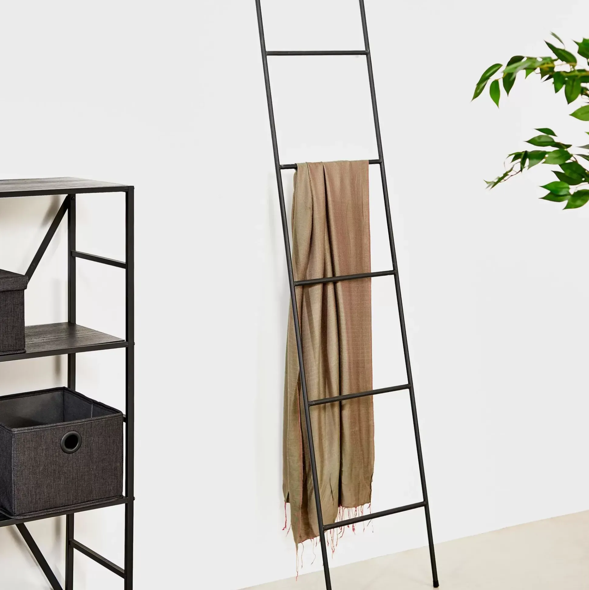 Muebles De Baño<CASA Ferro Escalera Decorativa Negro