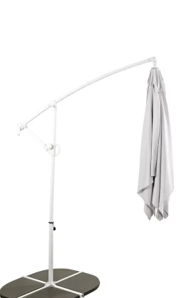 Parasoles<CASA Fiji Parasol Colgante Sin Pie Gris Claro