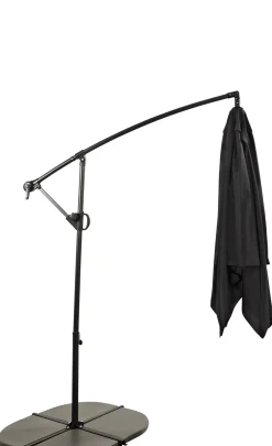 Parasoles<CASA Fiji Parasol Colgante Sin Pie Negro