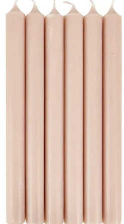 Velas<CASA Fina Velas Juego De 6 Beis