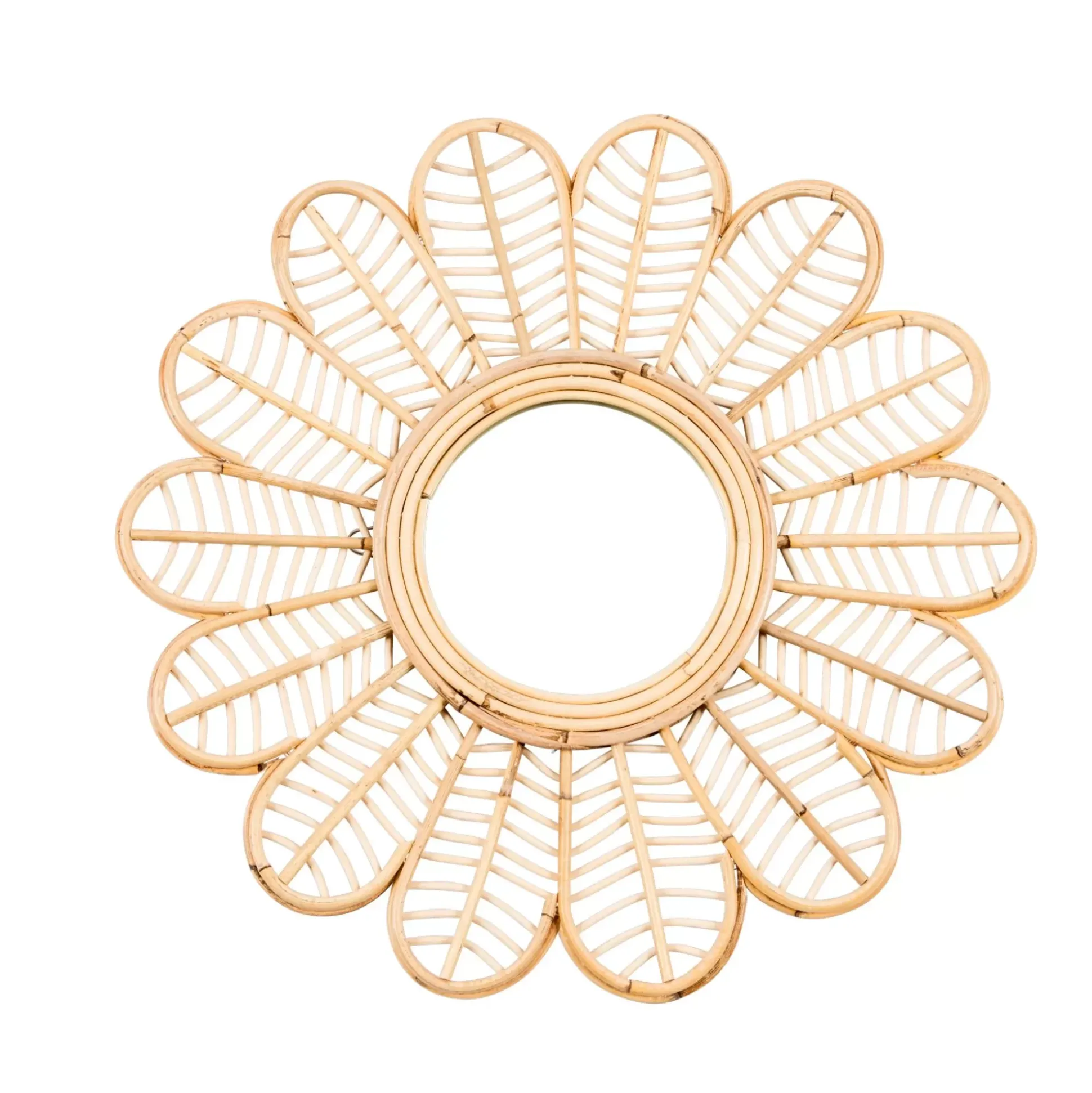 Espejos<CASA Flower Espejo Natural