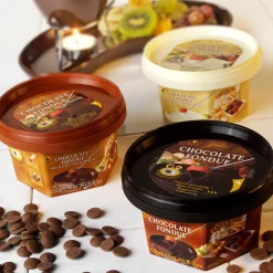 Alimentos<CASA Fondue Chocolate Para Fundir Chocolate Amargo Marron Oscuro