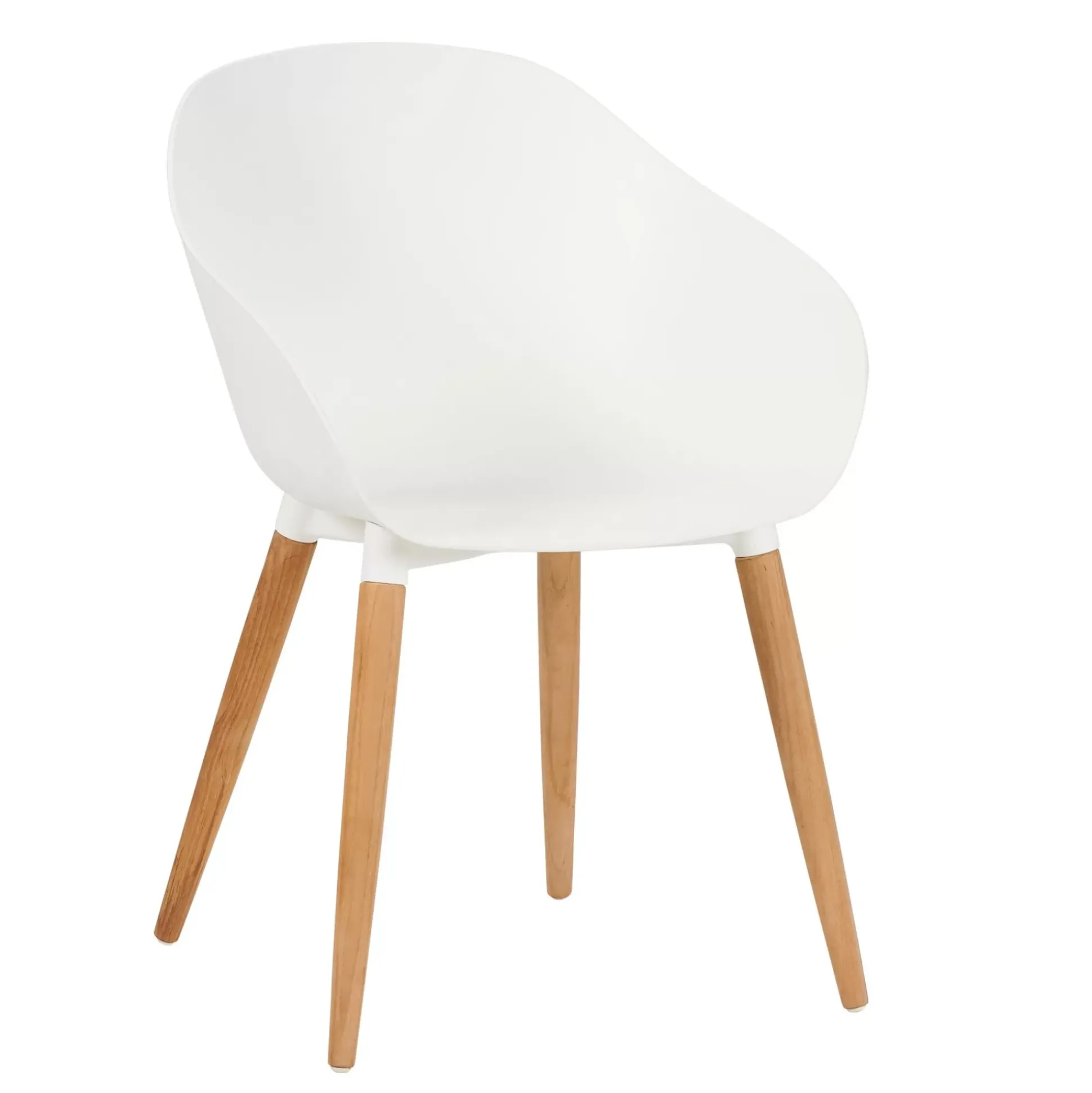 Sillas De Jardín<CASA Fray Sillas De Comedor Blanco/Natural