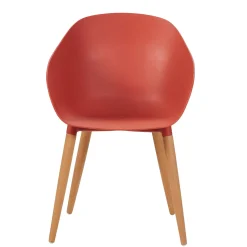 Sillas De Jardín<CASA Frida / Fray Patas Set/4 Euca Natural